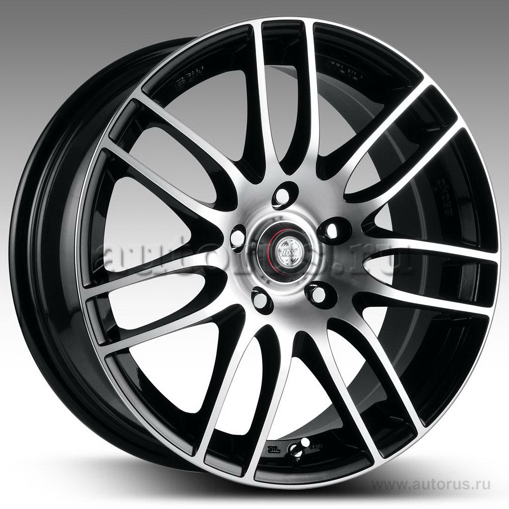 Диск литой R16 7J 5x115/70.3 ET40 RACING WHEELS Classic H-478 BK F/P 86001734424